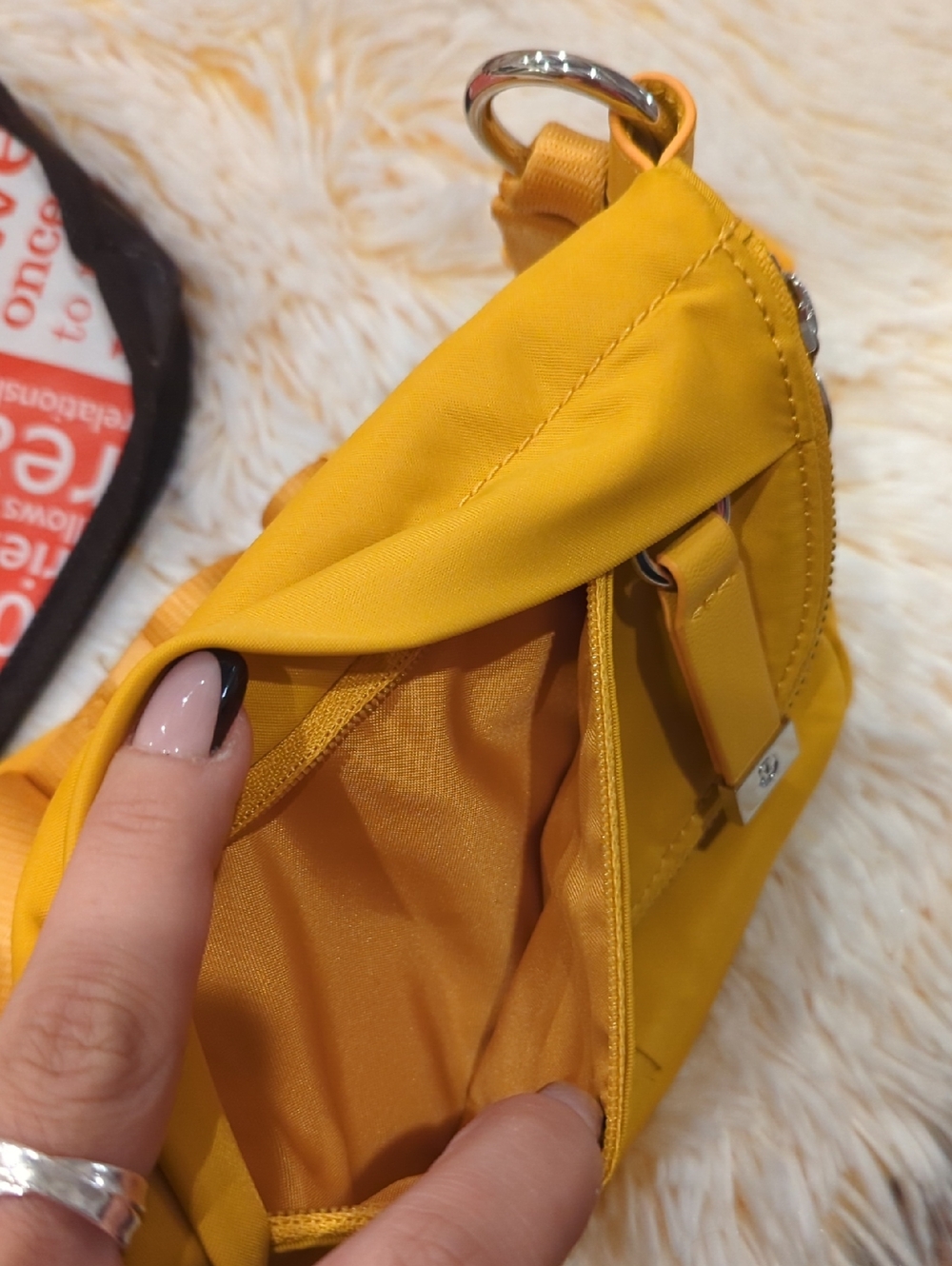 โค๏ธ๐Lululemon All Night Festival Bag *MicroGold Spice (First Release)๐โค๏ธ - Picture 6 of 12